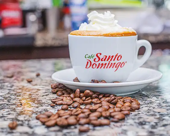 dominican coffee cup