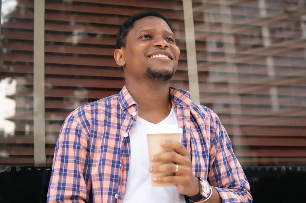 dominican coffee man